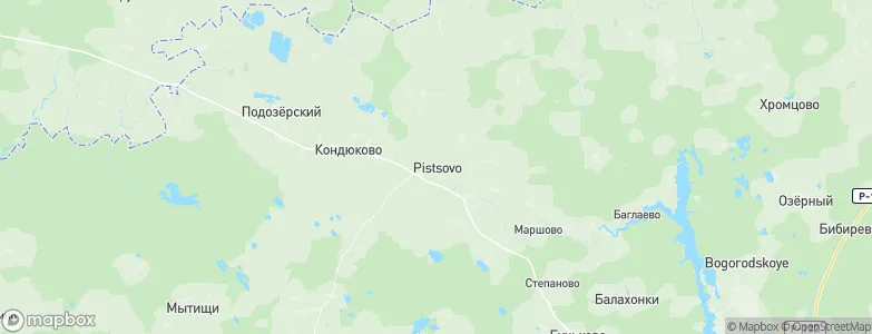 Pistsovo, Russia Map