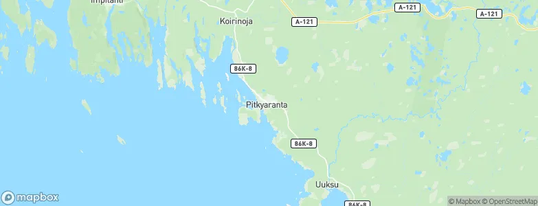 Pitkyaranta, Russia Map