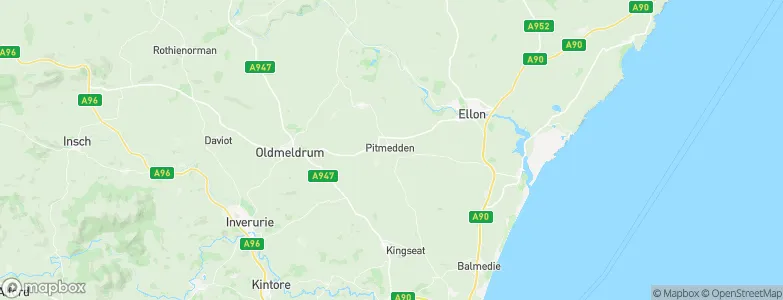 Pitmedden, United Kingdom Map