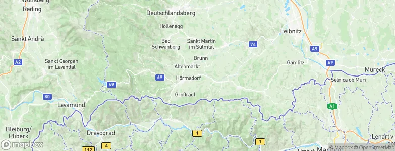 Pitschgau, Austria Map