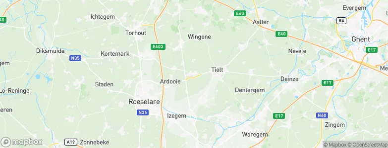 Pittem, Belgium Map