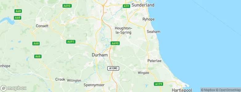 Pittington, United Kingdom Map