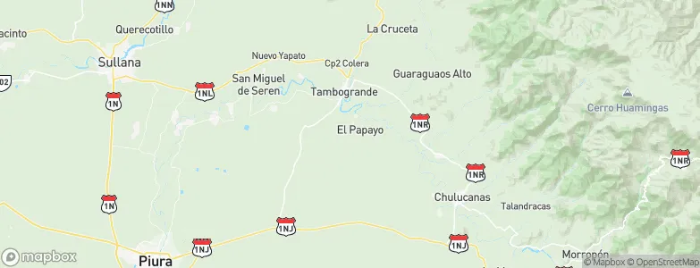 Piura, Peru Map