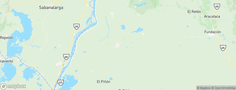 Pivijay, Colombia Map