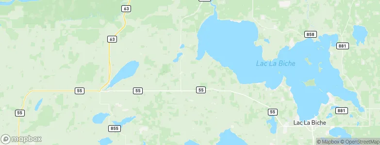 Plamondon, Canada Map