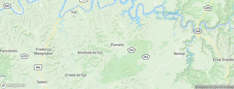 Planalto, Brazil Map
