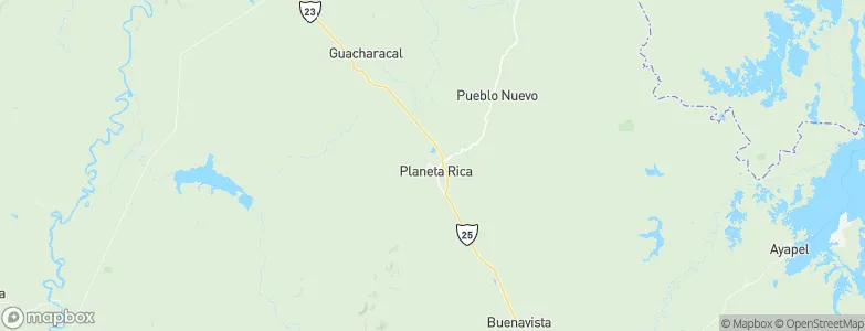 Planeta Rica, Colombia Map