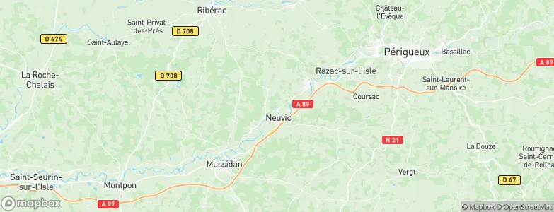 Planèze, France Map