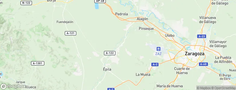Plasencia de Jalón, Spain Map