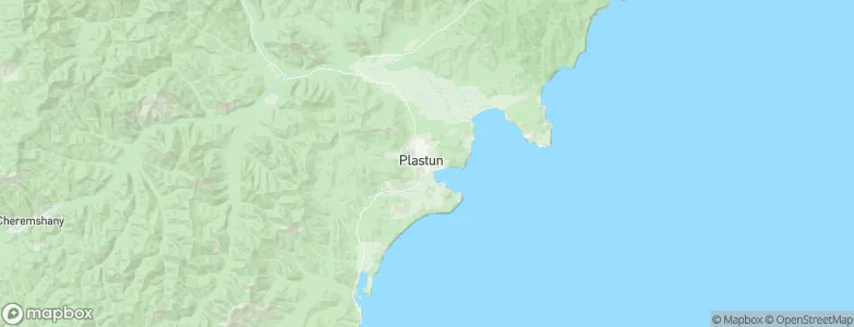 Plastun, Russia Map