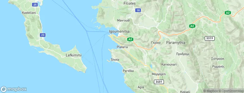 Platariá, Greece Map