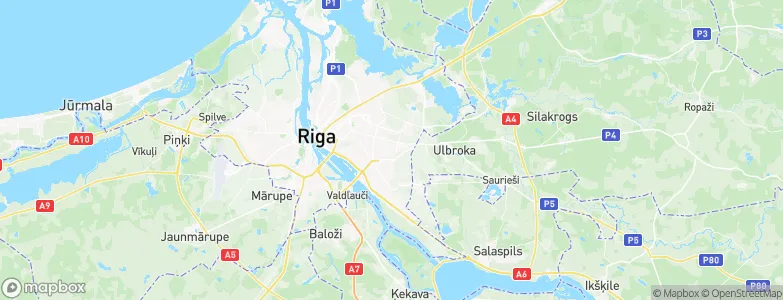 Pļavnieki, Latvia Map