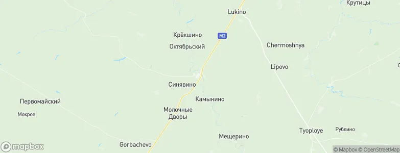 Plavsk, Russia Map