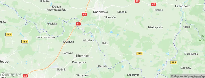 Pławno, Poland Map