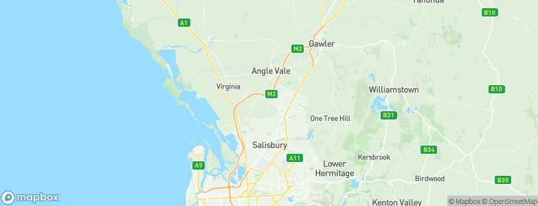 Playford, Australia Map
