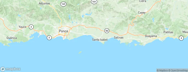 Playita Cortada, Puerto Rico Map