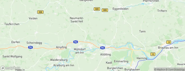 Pleiskirchen, Germany Map