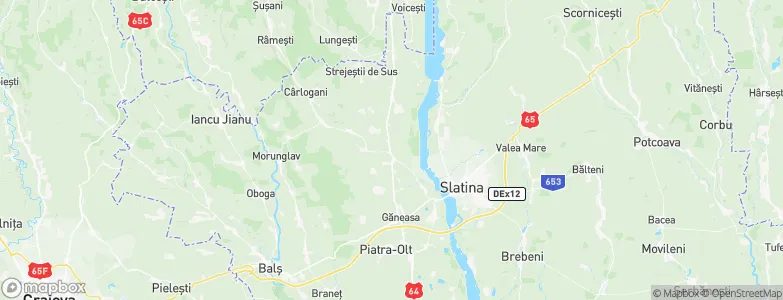 Pleşoiu, Romania Map