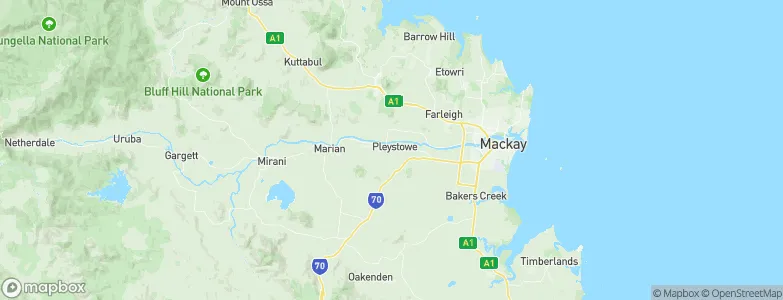 Pleystowe, Australia Map
