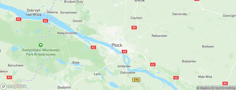 Płock, Poland Map