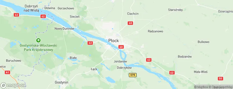 Płock, Poland Map