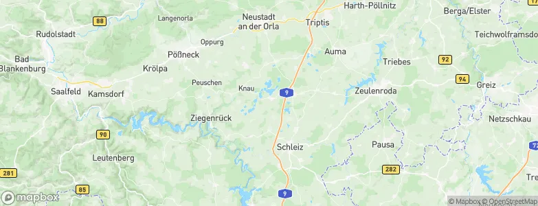 Plothen, Germany Map