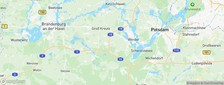 Plötzin, Germany Map