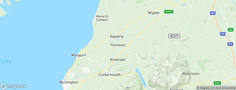 Plumbland, United Kingdom Map