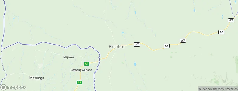 Plumtree, Zimbabwe Map