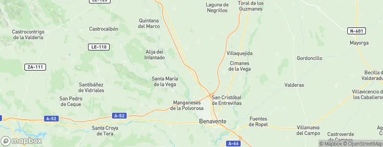 Pobladura del Valle, Spain Map