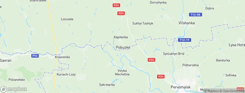 Pobugskoye, Ukraine Map