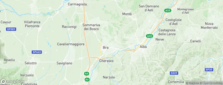 Pocapaglia, Italy Map