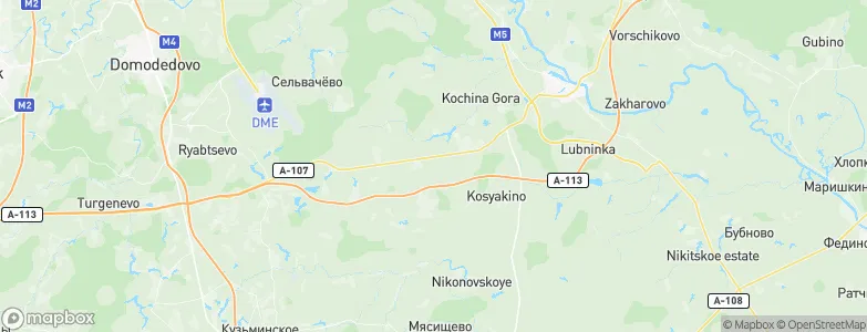 Pochinki, Russia Map
