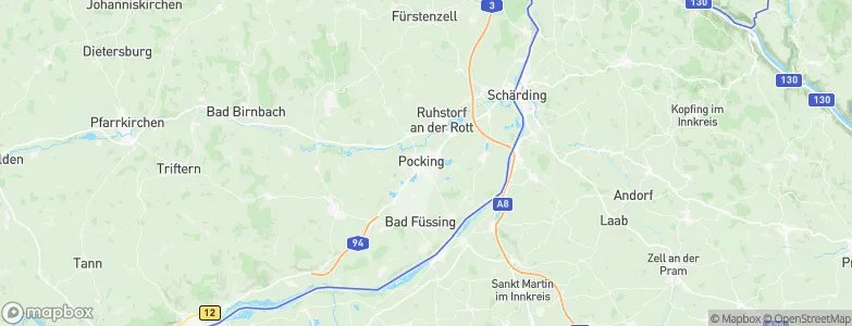 Pocking, Germany Map
