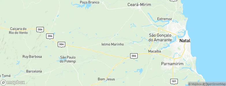 Poço Limpo, Brazil Map