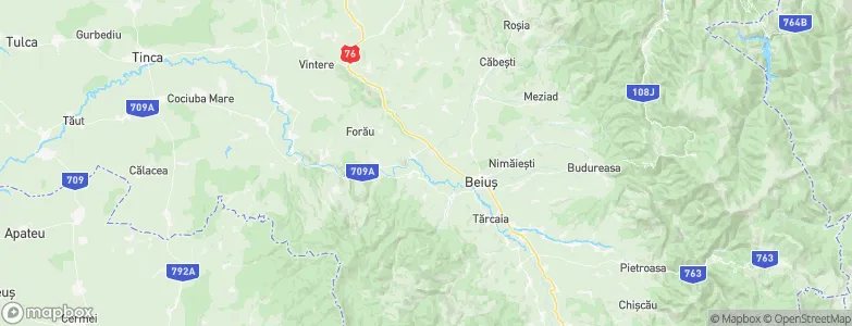 Pocola, Romania Map