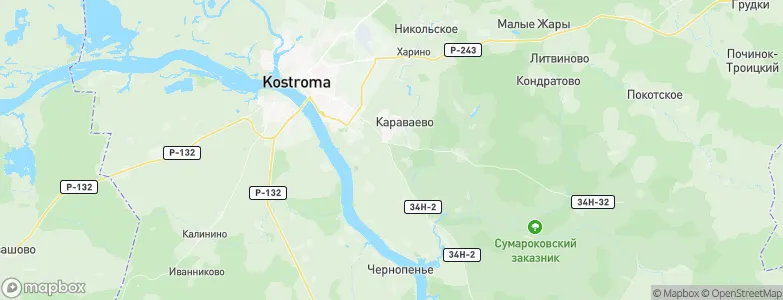 Poddubnoye, Russia Map