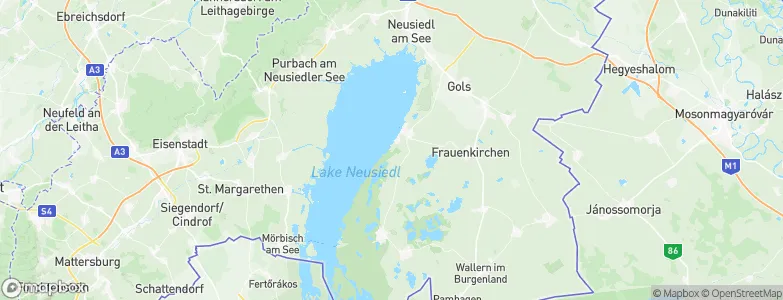 Podersdorf am See, Austria Map
