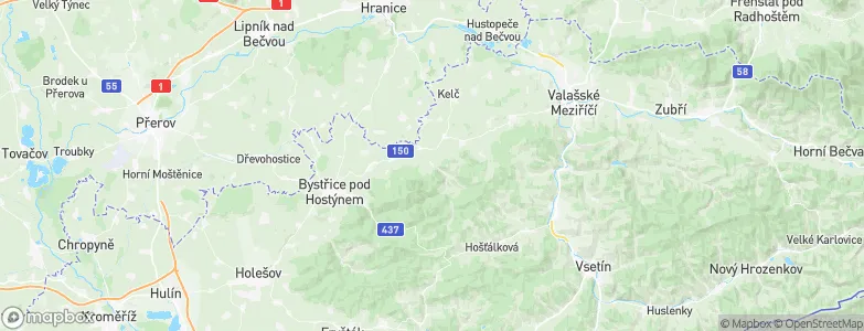 Podhradní Lhota, Czechia Map