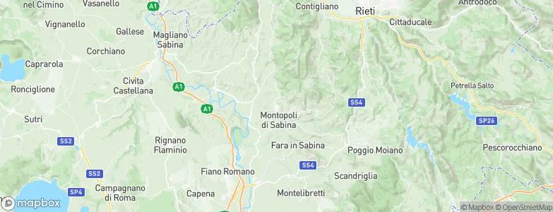 Poggio Mirteto, Italy Map