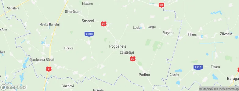 Pogoanele, Romania Map