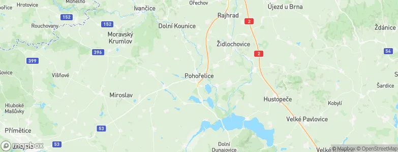 Pohořelice, Czechia Map