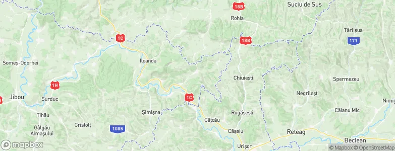Poiana Blenchii, Romania Map