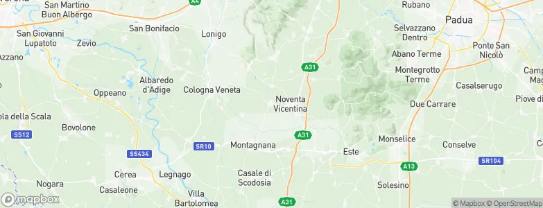 Poiana Maggiore, Italy Map