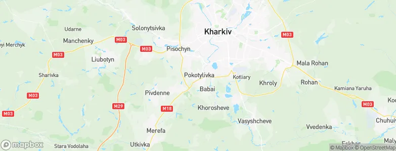 Pokotylivka, Ukraine Map