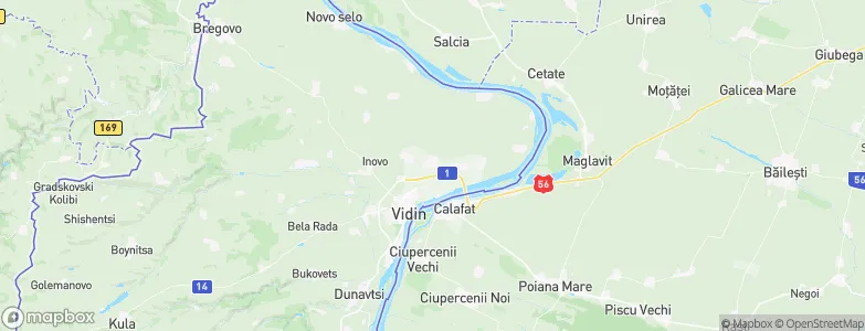 Pokrajna, Bulgaria Map