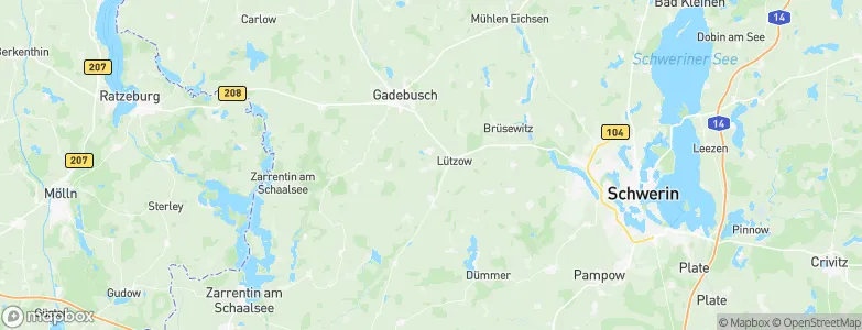Pokrent, Germany Map