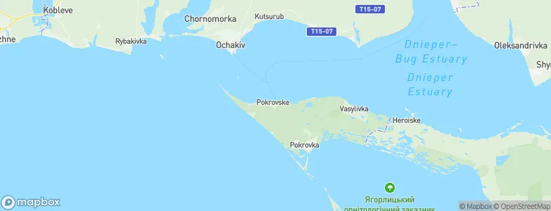 Pokrovs’ke, Ukraine Map