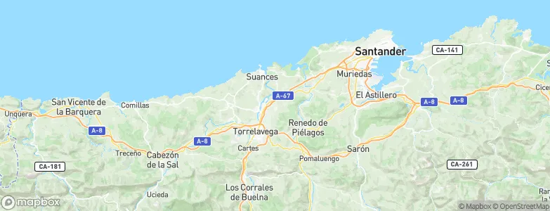 Polanco, Spain Map