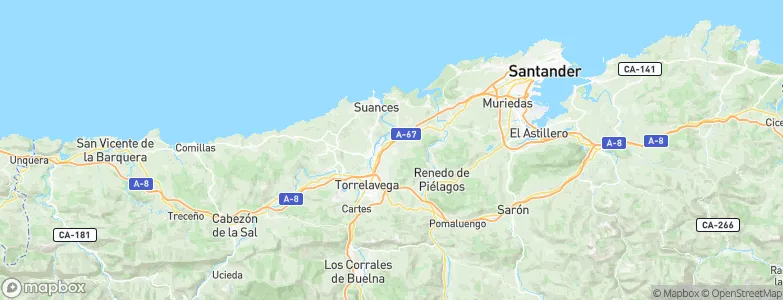 Polanco, Spain Map